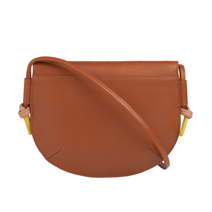 DUDU Damen Umhängetasche mit Klappe aus echtem Leder, kleine Umhängetasche mit magnetischer Knopfklappe, Handtasche