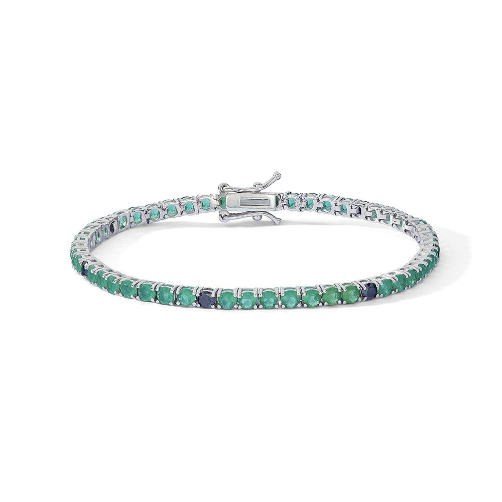 Comete Silver Tennis Bracelet 925 Zirkoni UBR 1254 M18