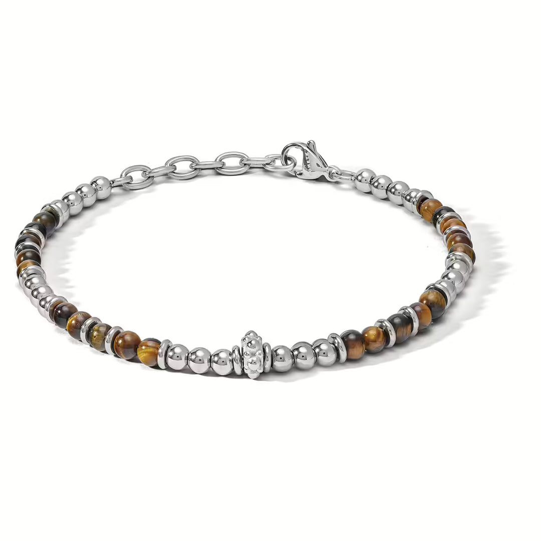 Comets District Bracelet Steel Tiger Eye UBR 1165