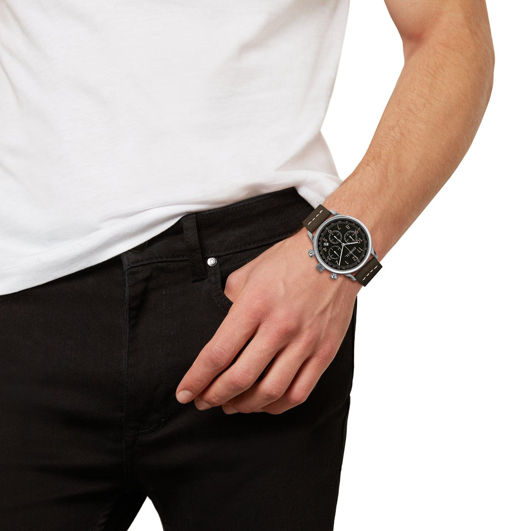 Breil-Uhr Outrider 41 mm schwarzer Quarzstahl TW2060 – Capodagli 1937