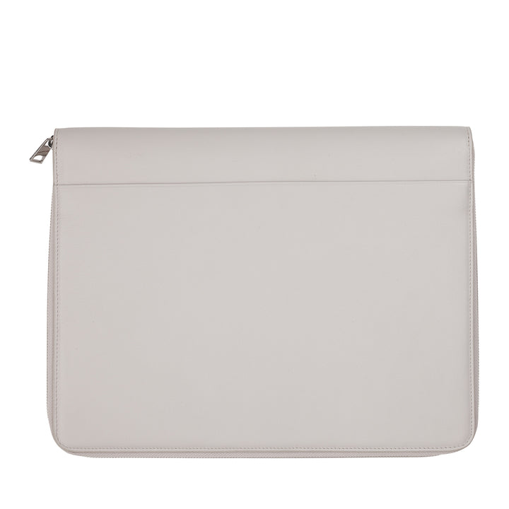 DUDU A4 Leather Document Folder Office Clipboard Multicolored iPad Tablet Folder with Zip