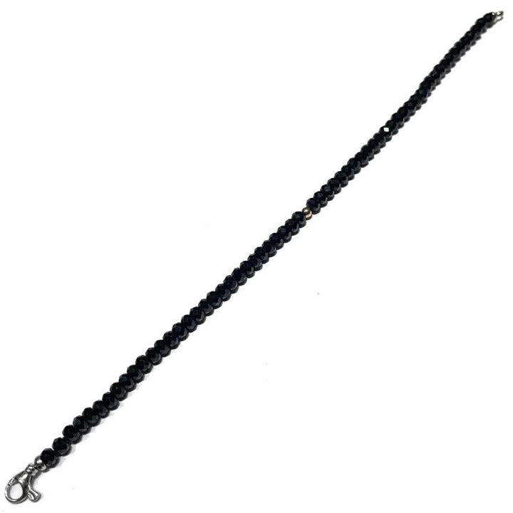 Comete bracciale argento 925 spinello nero UBR 1175 - Capodagli 1937