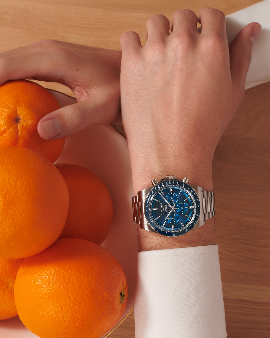 LONGINES – VEROVERING CHRONOGRAAF – L3.835.4.92.6