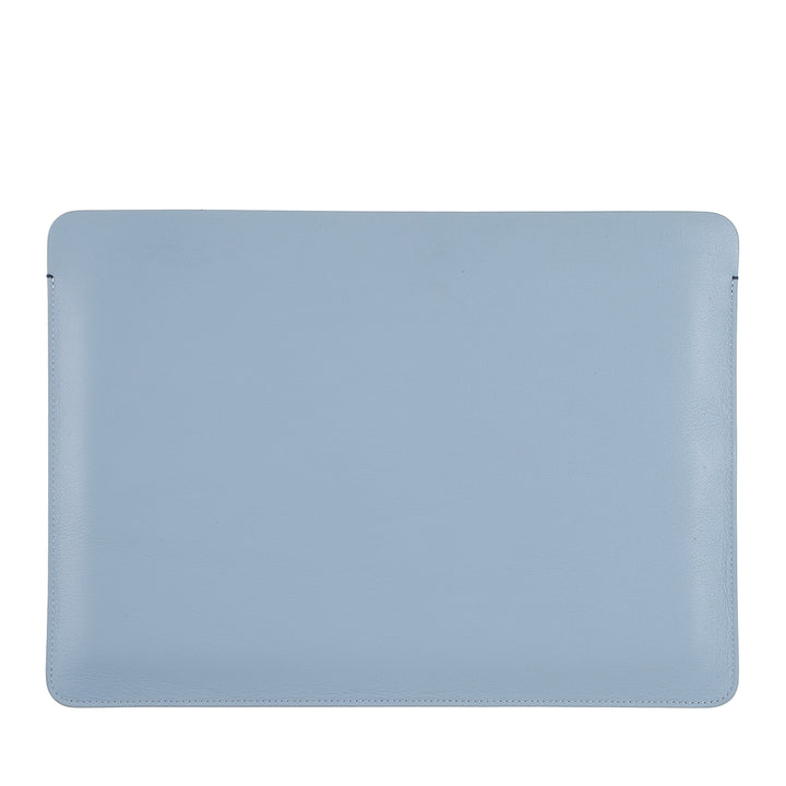 DUDU 13 Inch PC Case in Soft Leather, Colorful Protective Sleeve for Laptop Notebook Macbook 13" Two-Tone Slim Design