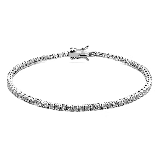 Comete Tennis bracelet silver 925 zircons UBR 994 M19