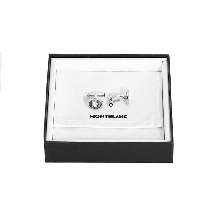 Montblanc Manschettenknöpfe „Great Characters Homage to The Great Gatsby“, Stahl 132981