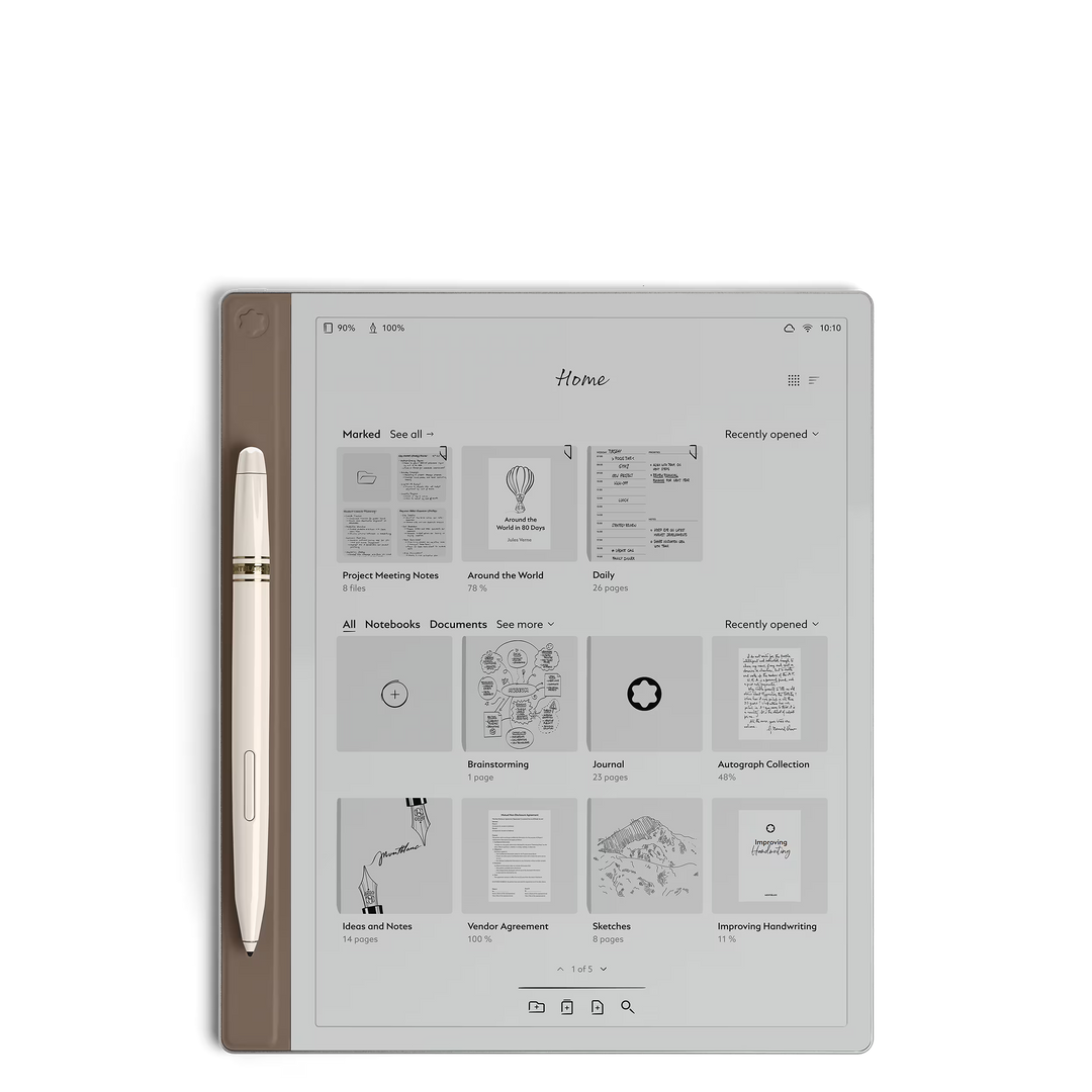 Montblanc Digitaal Papier goud 135011