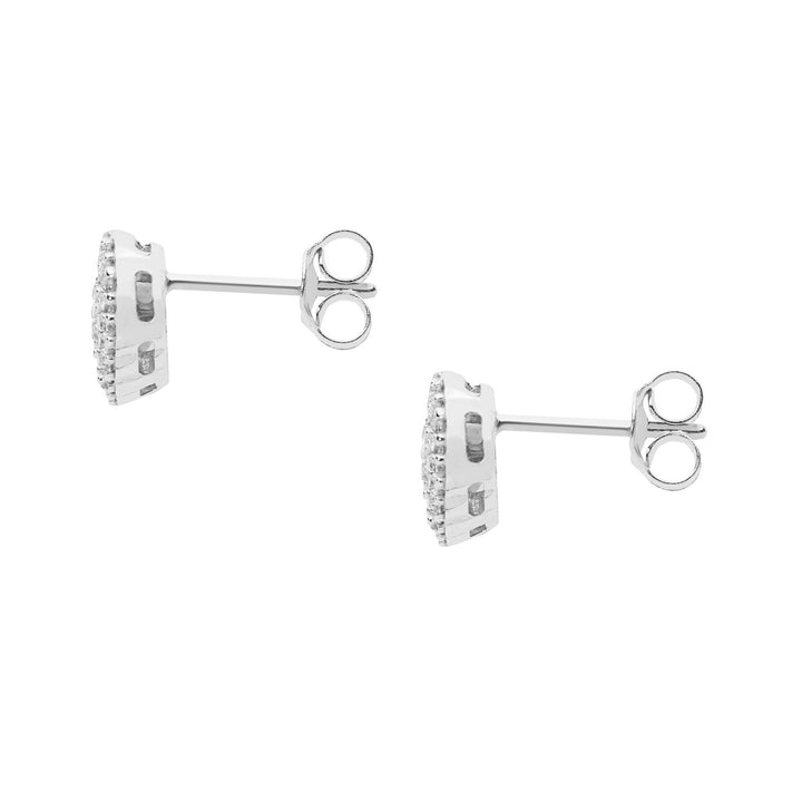 Comete Herzohrringe aus Gold und Diamanten ORB943