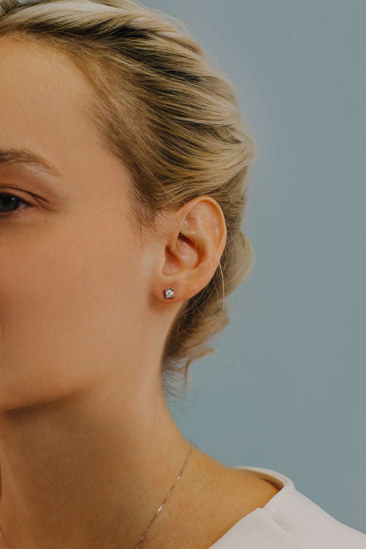 Comete Earrings Diamond light points in Gold and Diamonds ORB1006