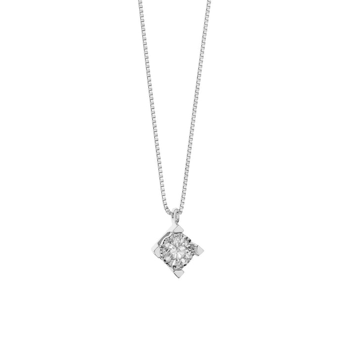 Comete Necklace Diamond light point in Gold and Diamond GLB1540