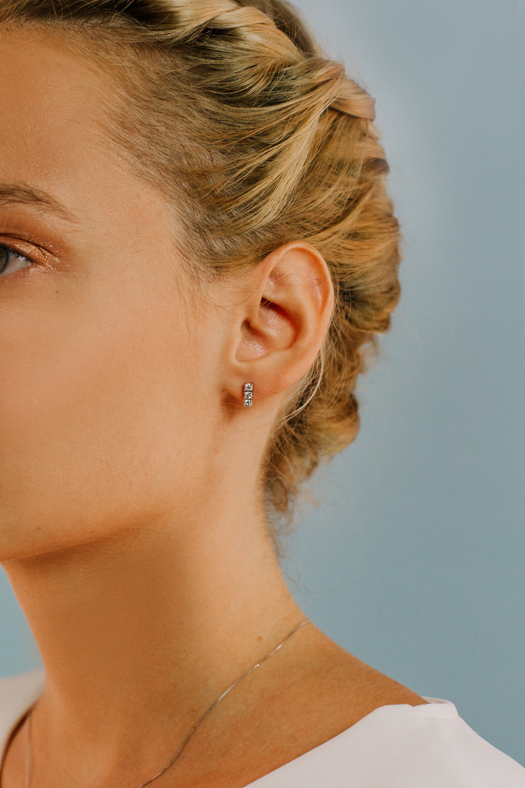 Comete Trilogy Earrings in Gold and Diamonds ORB1000