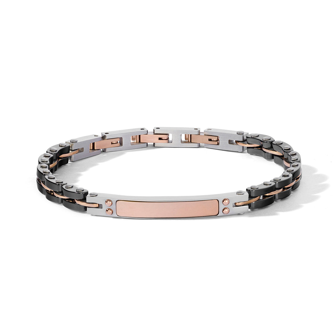 Comete-armband van staal, keramiek en PVD UBR1304