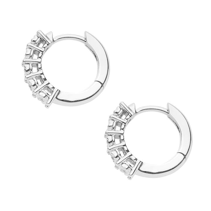 Comete-hoepeloorbellen in witgoud en diamanten ORB1081