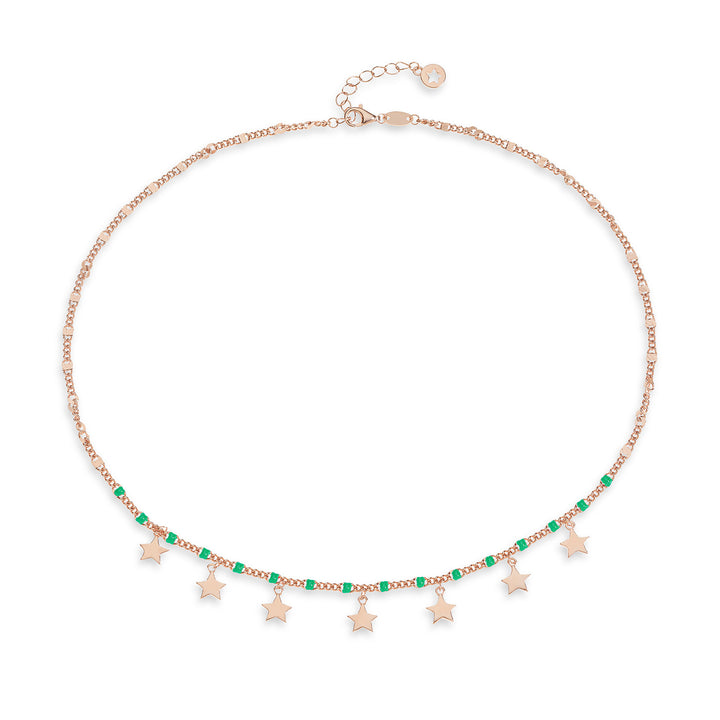 Comete zilveren sterketting GLA253