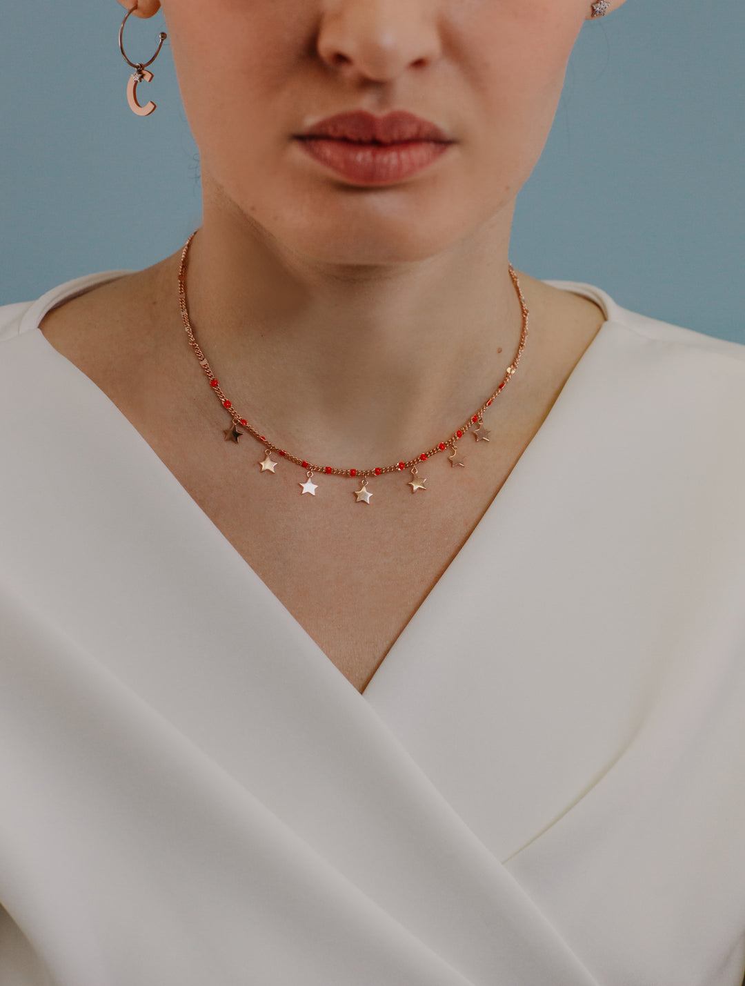 Comete zilveren sterketting GLA251