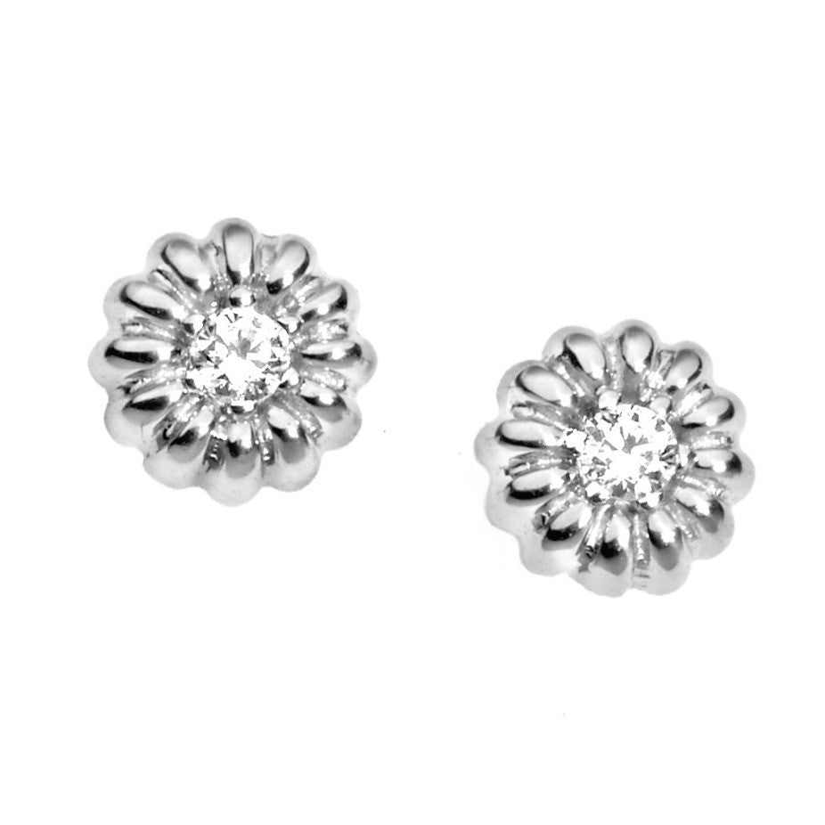 Comete Earrings in white gold with diamonds ORB679