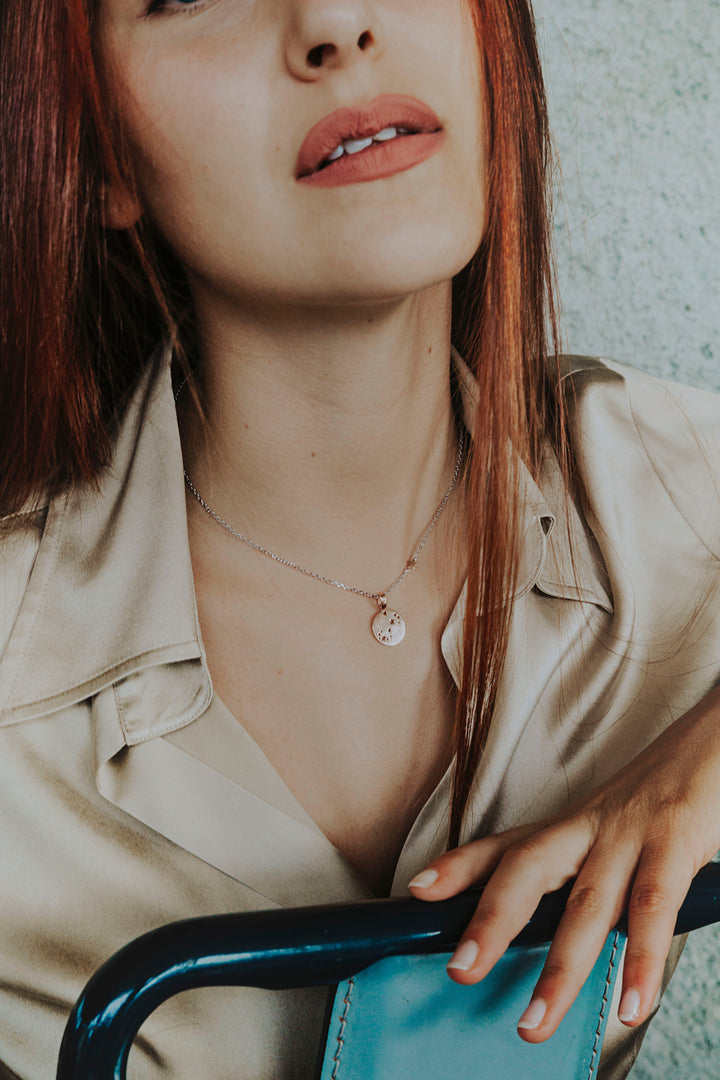 Comets Necklace Aries Constellation GLA211