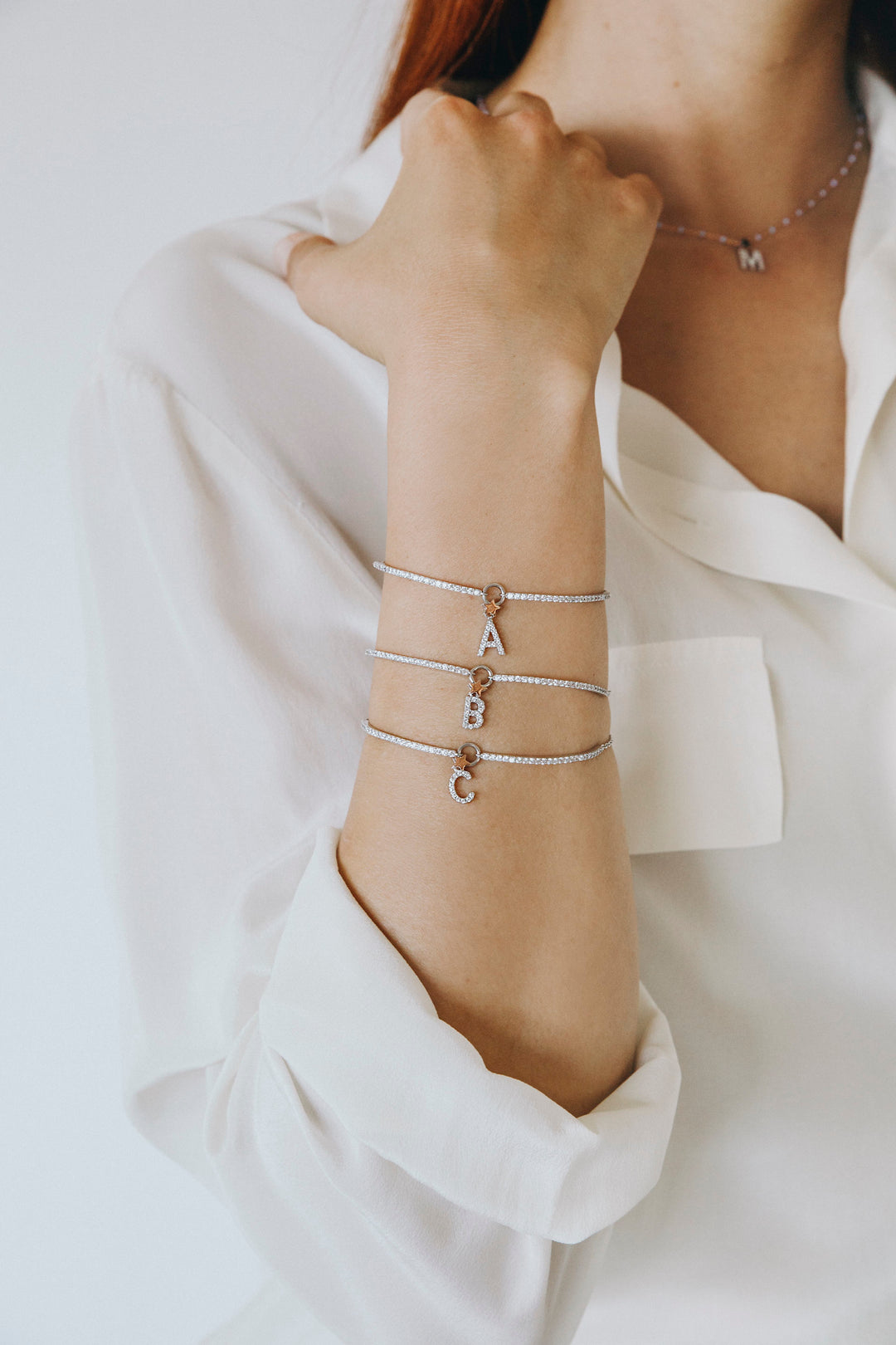 Comete Zilveren Armband Letter R BRA194