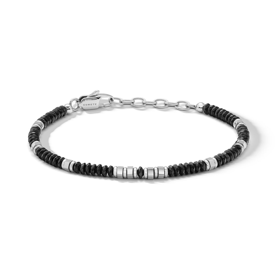 Comete Steel bracelet with black hematite UBR1339