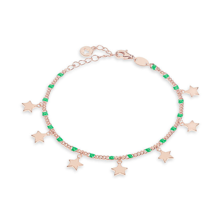 Comete Silberarmband Stern BRA248