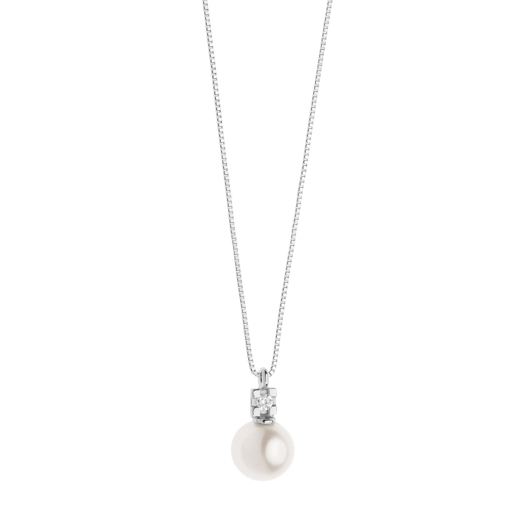 Comete Light Point ketting parel goud en diamant GLP566