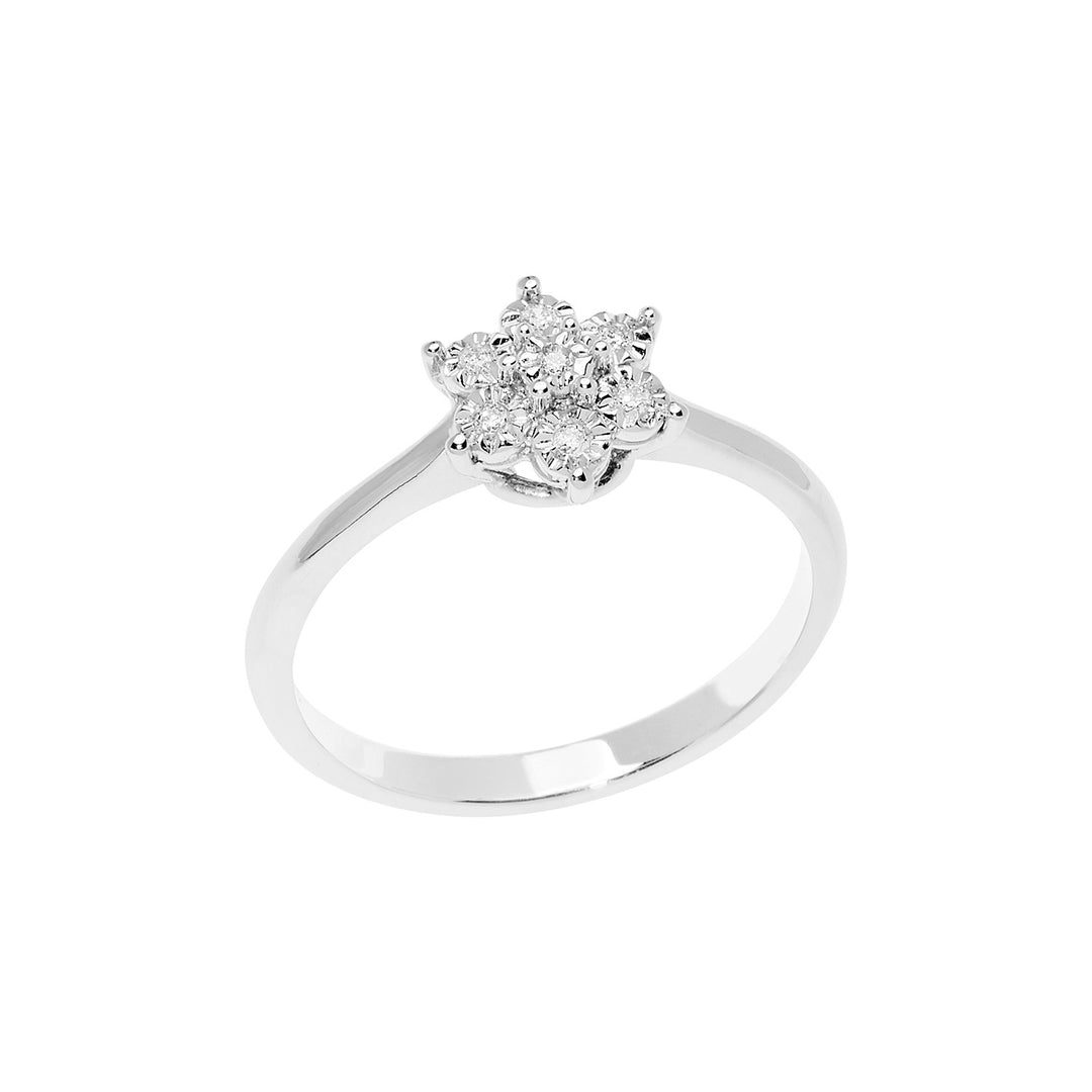 Comete-ring in goud en witte diamanten Moments ANB2665