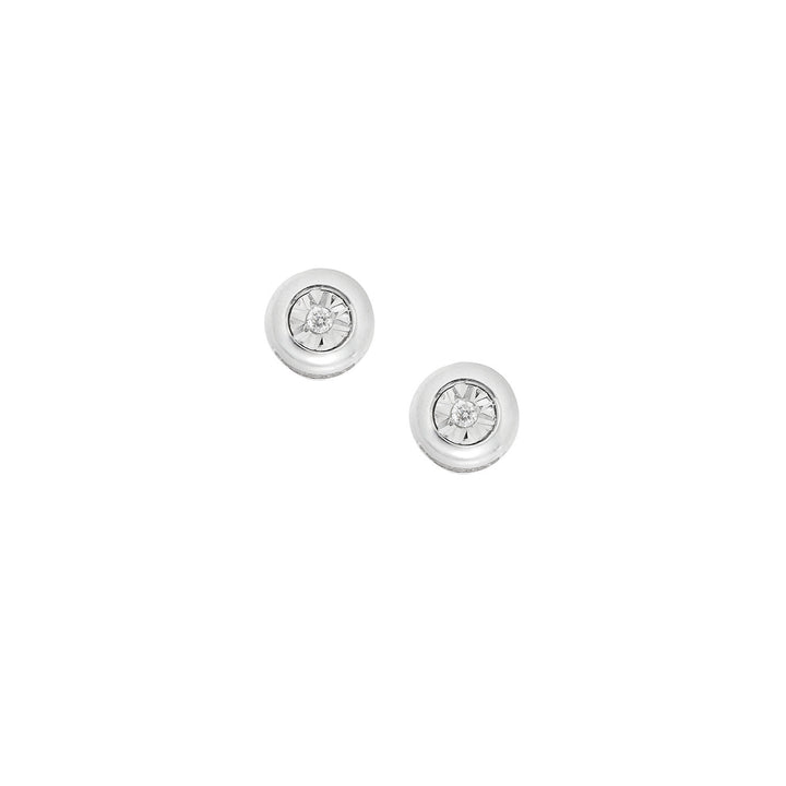 Comete Earrings in 375‰ Gold and White Diamonds KORB1001