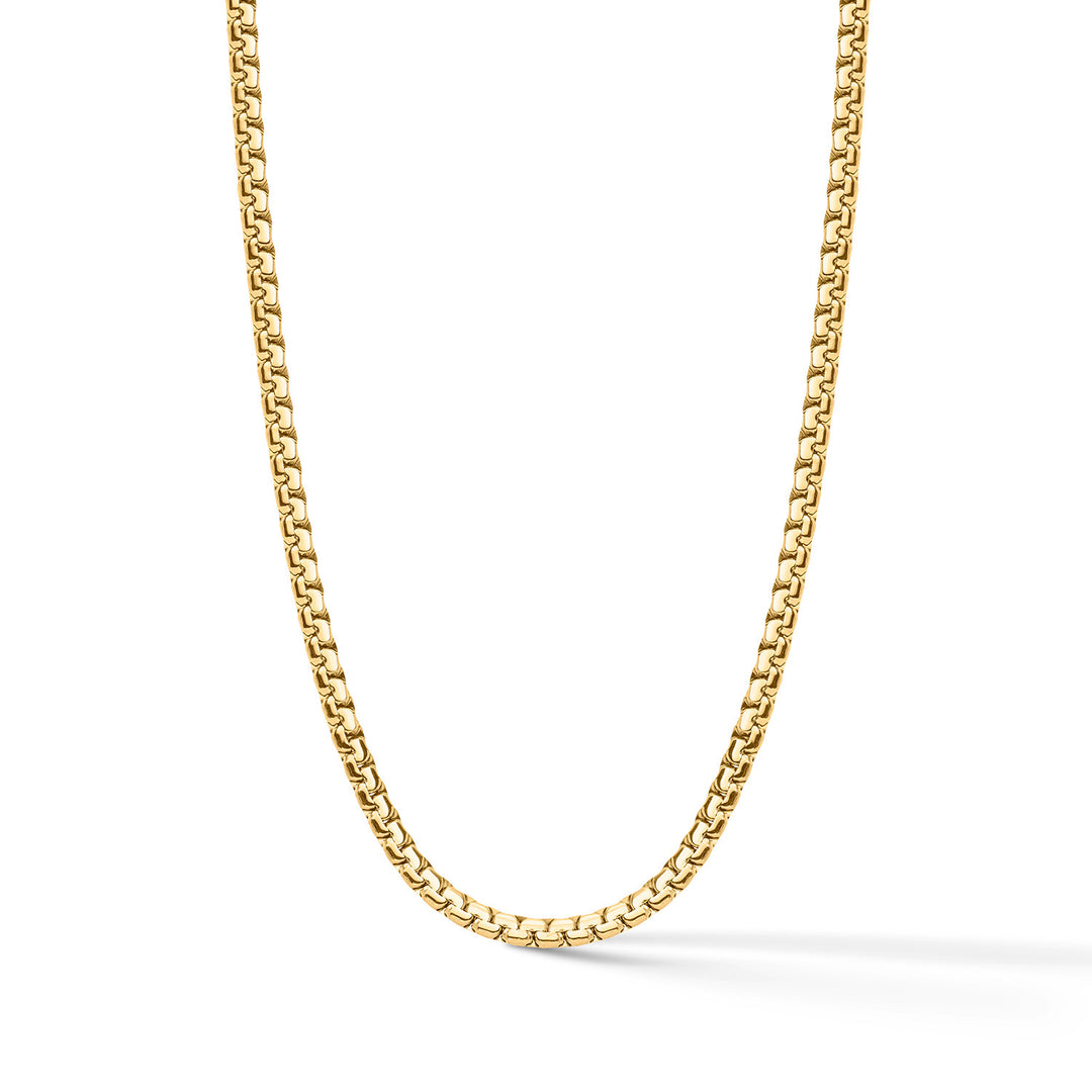 Comete Steel collier met gele PVD UGL784