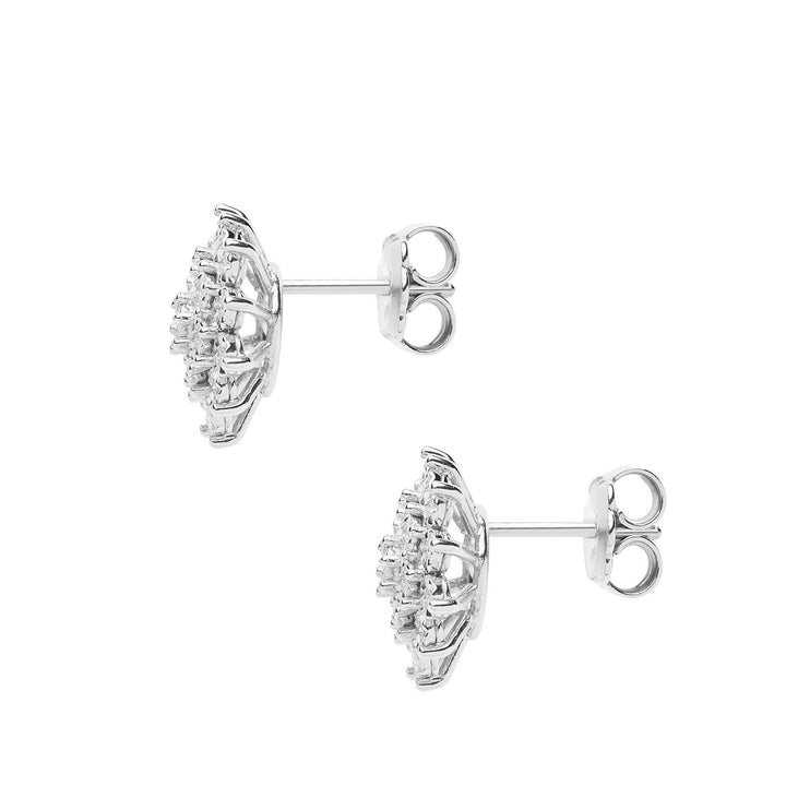Comete Oorbellen in witgoud en diamanten Moments ORB1090