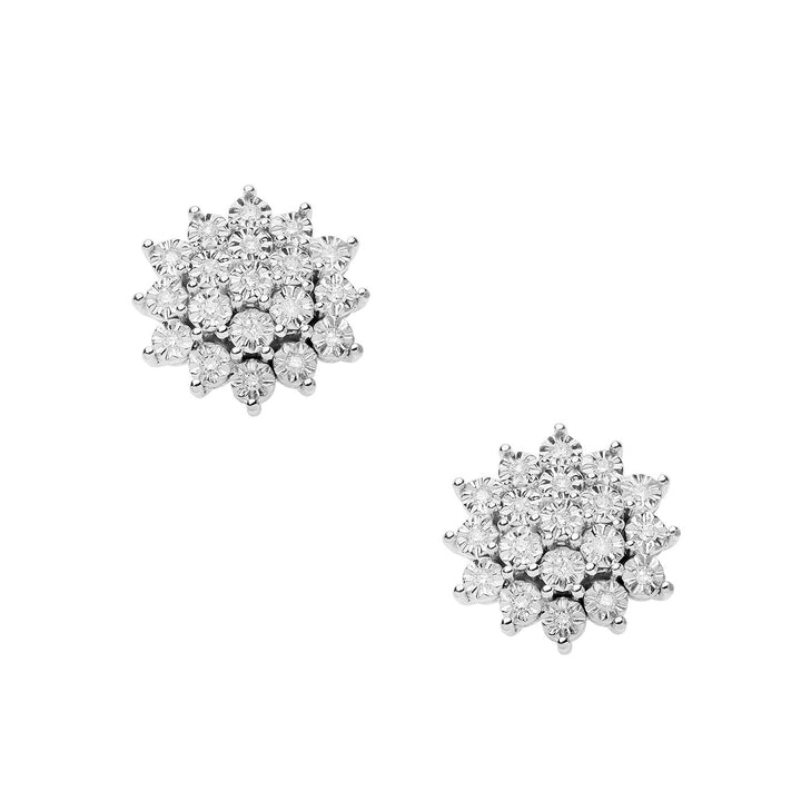 Comete Oorbellen in witgoud en diamanten Moments ORB1090