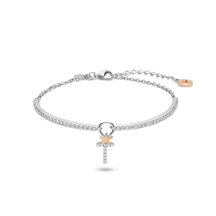 Comete Silberarmband Buchstabe T BRA196
