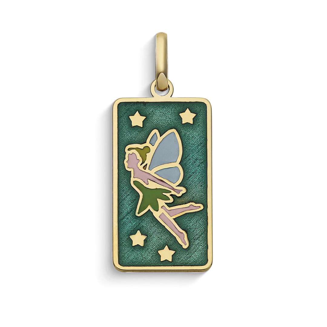 Comete Fairy-hanger in 375‰ geelgoud KCOB027