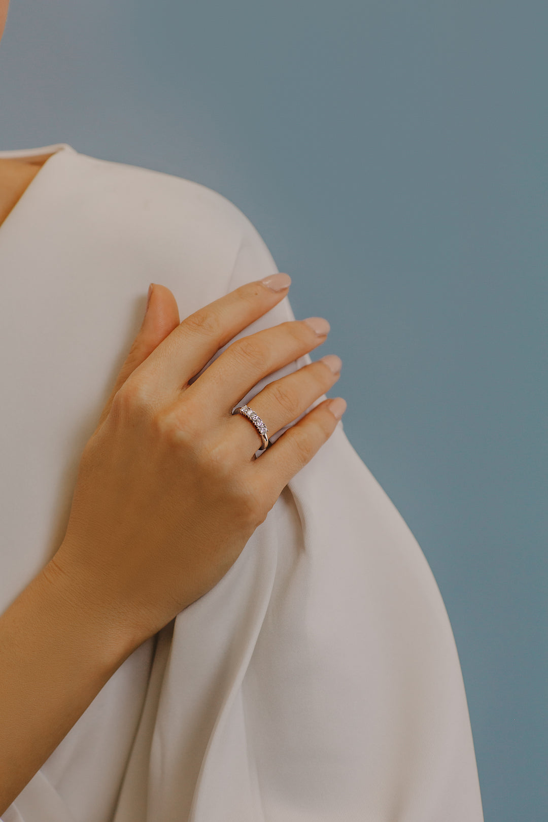 Comete gouden en diamanten ring ANB2246