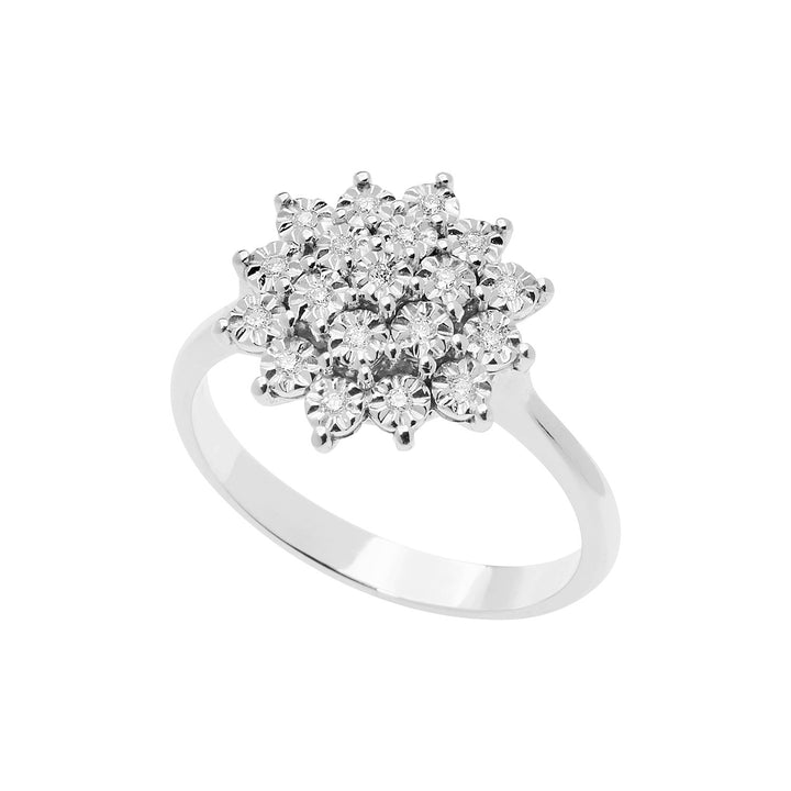 Comete-ring in witgoud en diamanten Moments ANB2670
