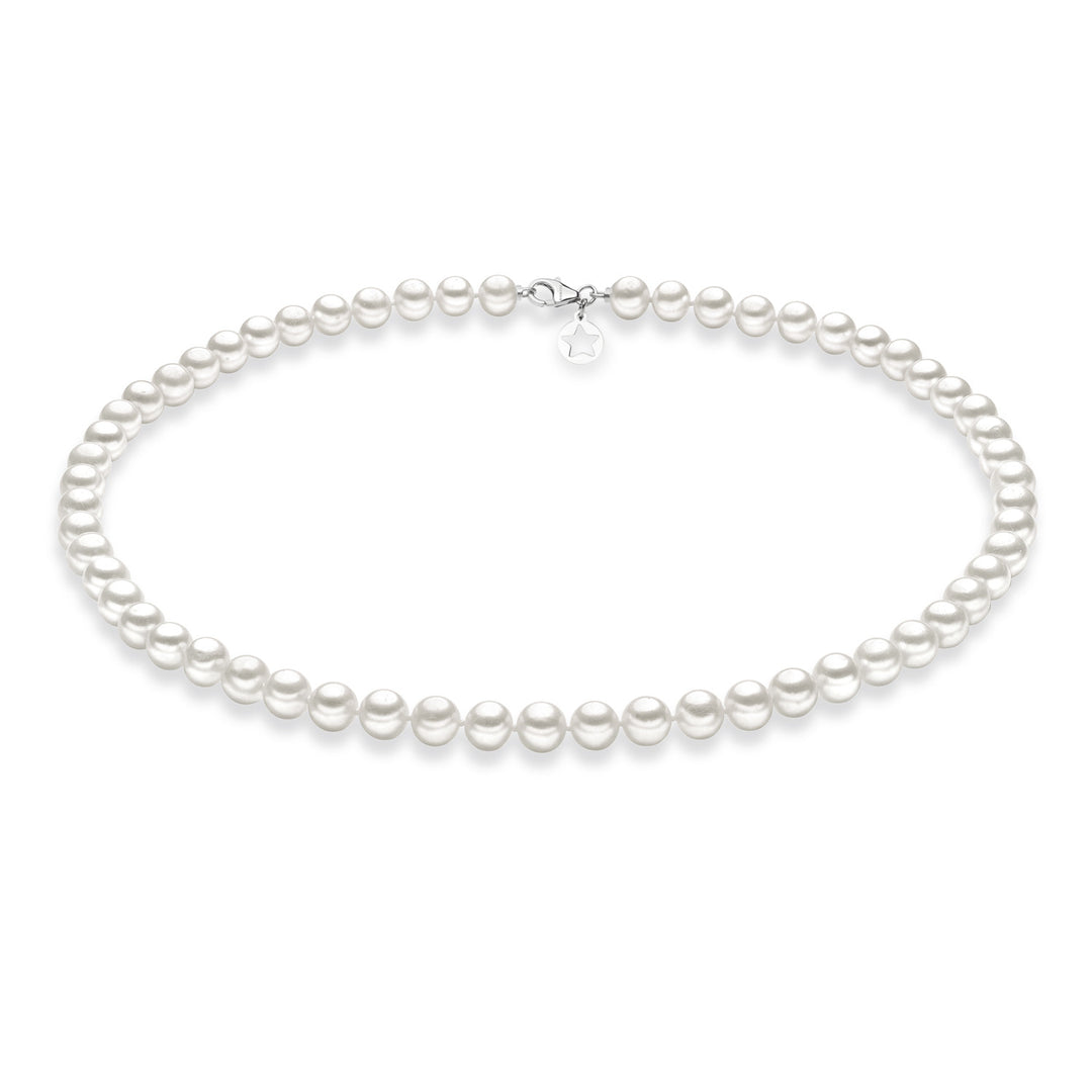 Comete ketting met parels in Acquadolce goud FWQ102S