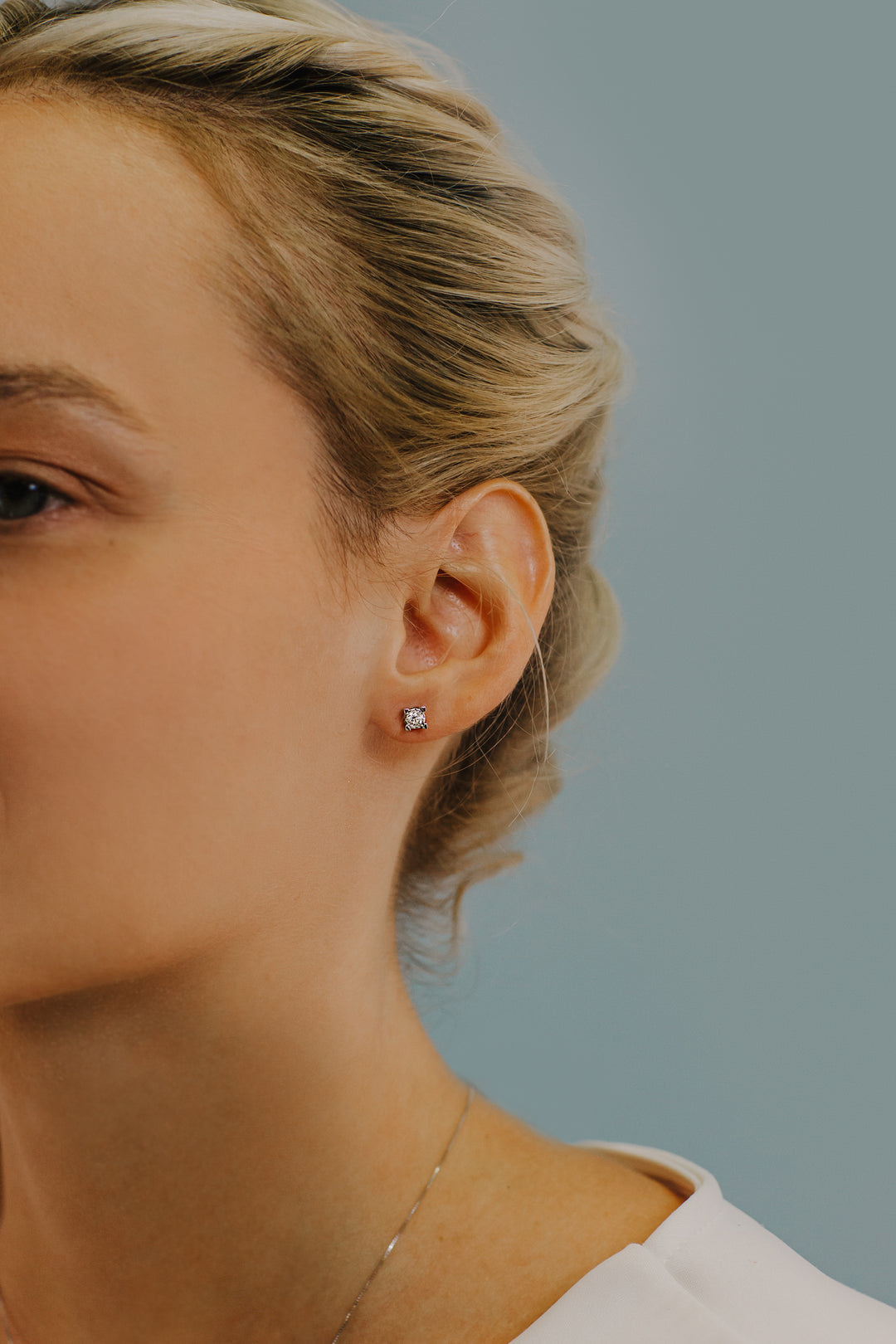 Comete Earrings Diamond light points in Gold and Diamonds ORB1005