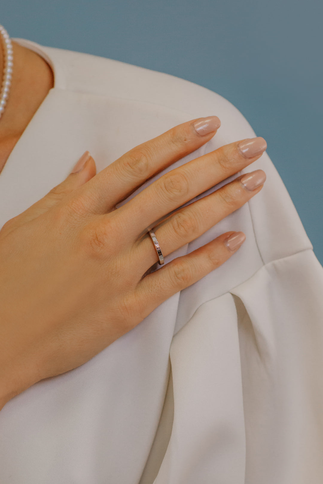 Comete Damen-Silberring Rosa Herz ANG106M13