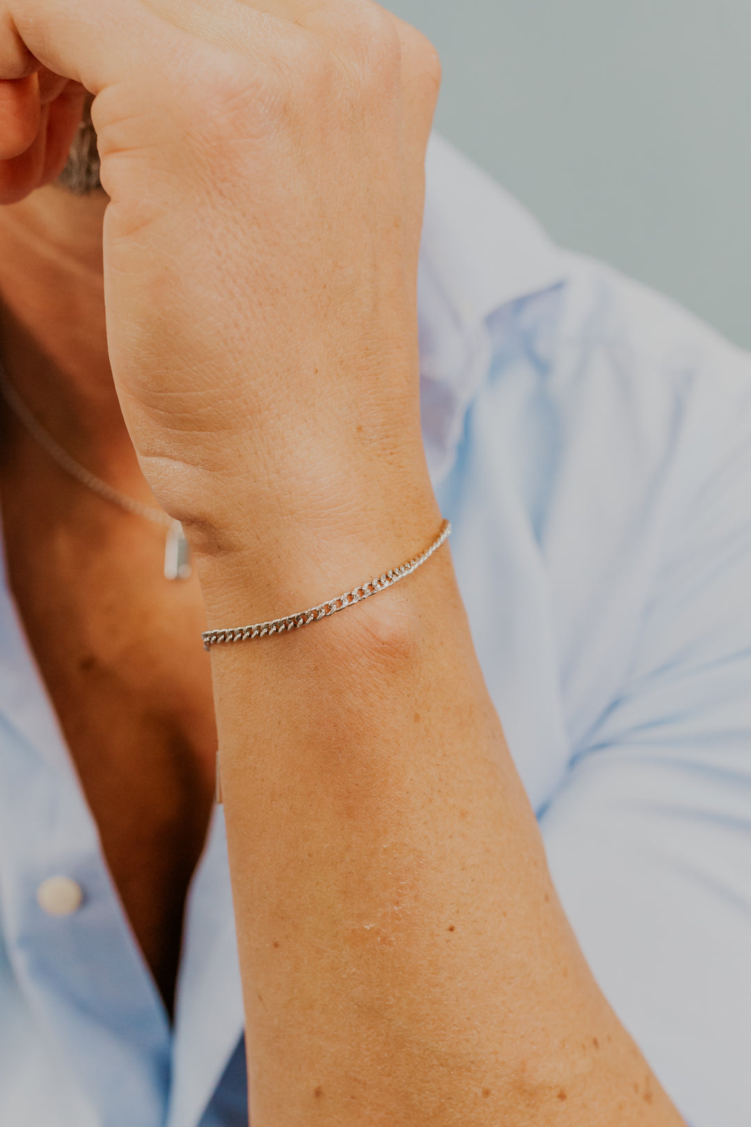Comete Bracelet Silver and White Diamond UBR1256
