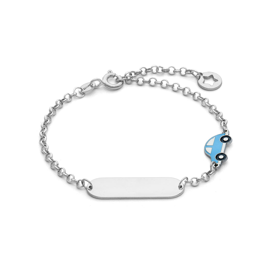 Comete zilveren armband met speelgoedauto BRA261