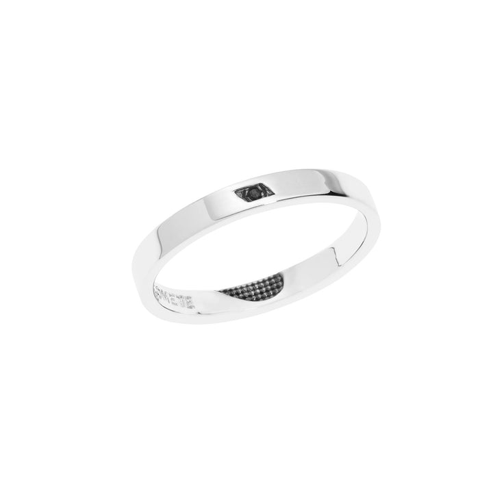 Comete Zilveren Ring Ring Intern Hart Man ANG111M26
