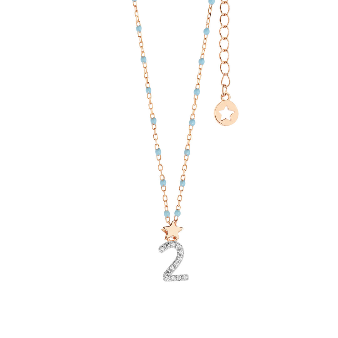 Comets Silver Necklace number 2 GLA200