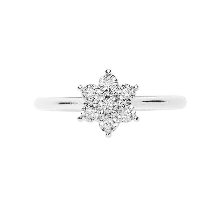 Comete-ring in goud en witte diamanten Moments ANB2665