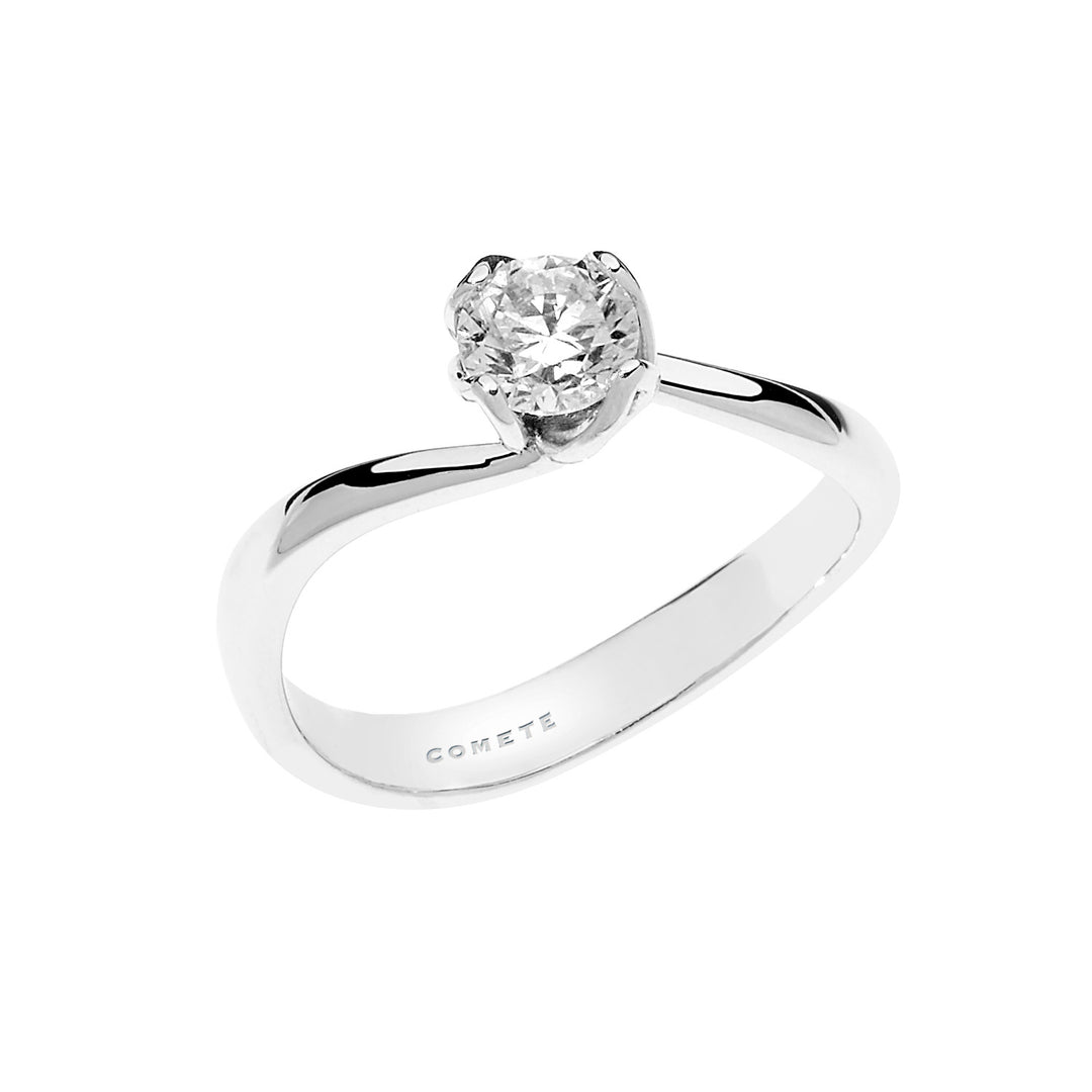 Comets Solitaire Petals in Gold and Diamond ANB2202
