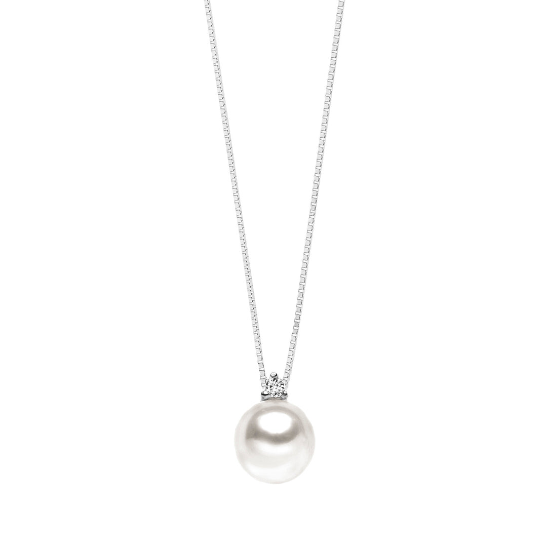 Comete Light Point Perlenkette aus Gold und Diamant GLP434