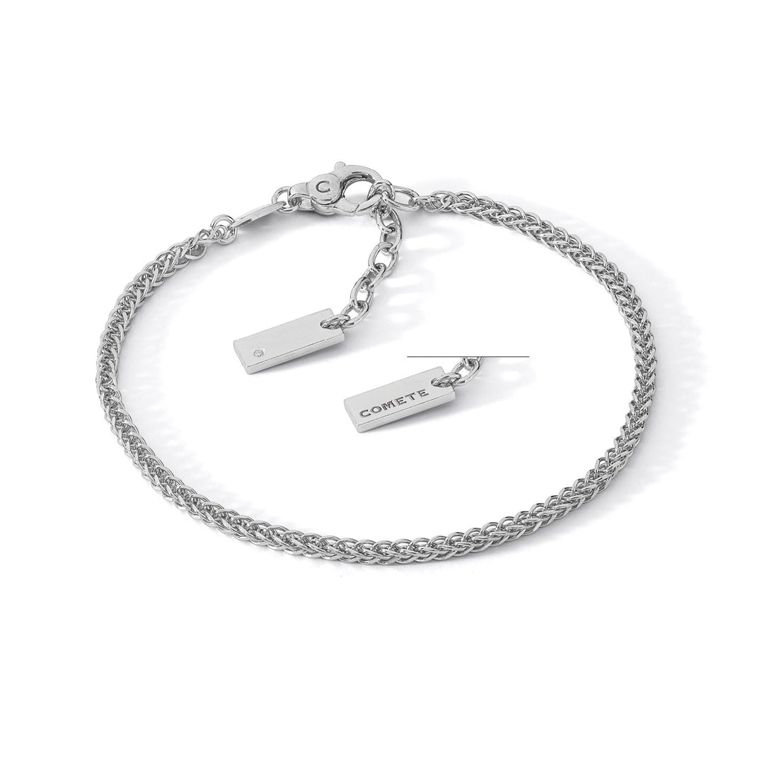 Comete-armband van 925‰ zilver en witte diamant UBR1257