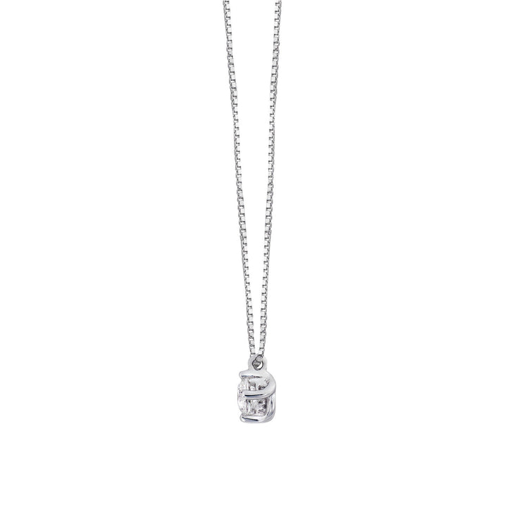Comete-halsketting in 750‰ goud en witte diamant GLB1686