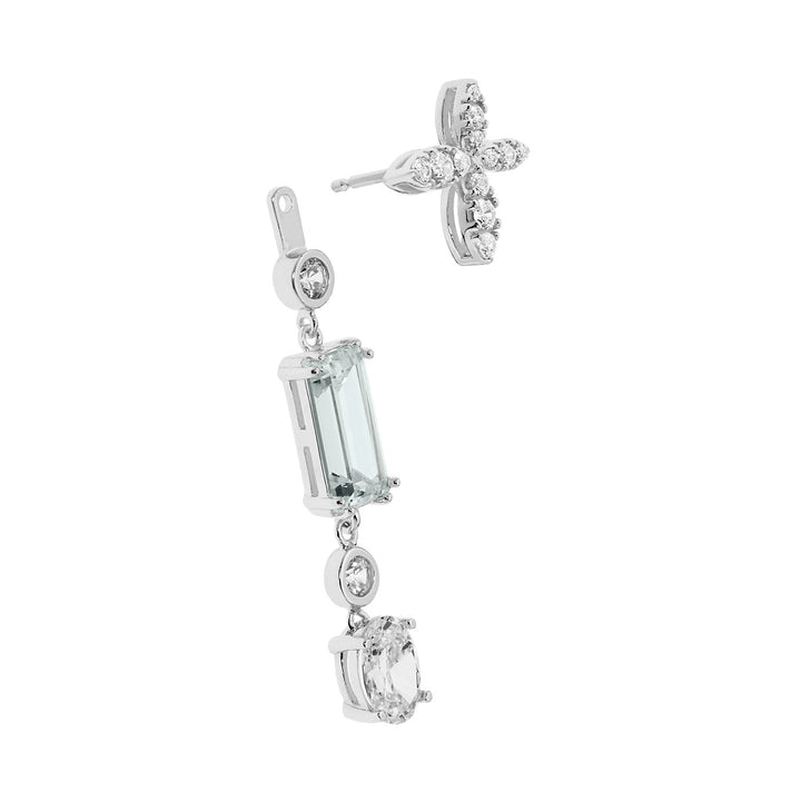 Comete Glamorous Ohrringe aus Silber und Zirkonen ORA131