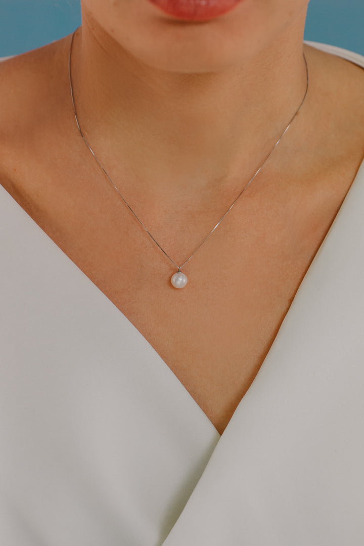 Comete parelketting in goud GLP565