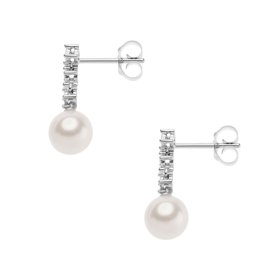 Comete pareloorbellen in goud en diamanten trilogie ORP740