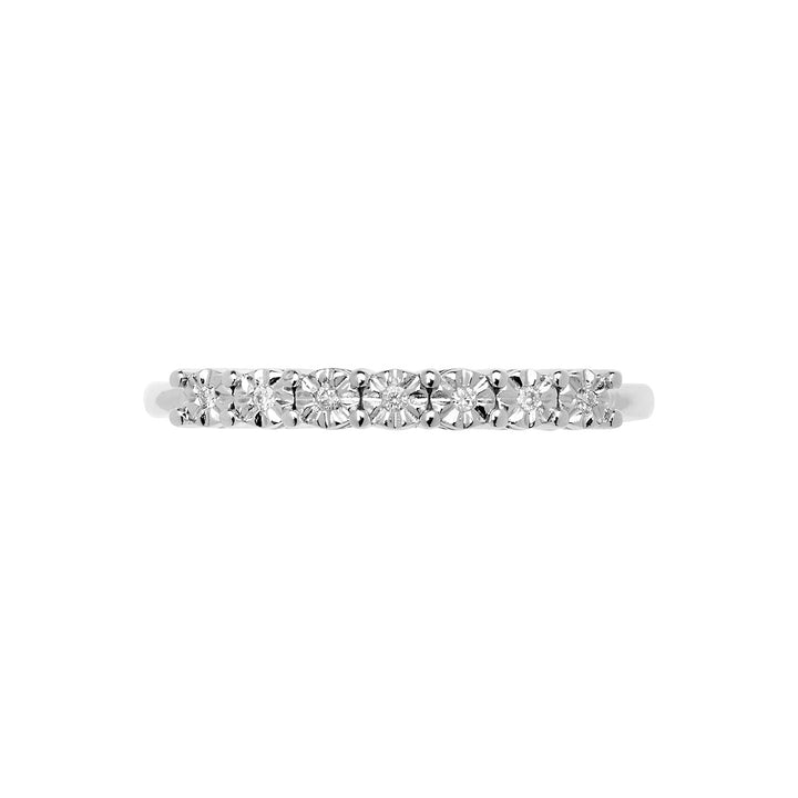 Comete Trouwring in witgoud en diamanten Moments ANB2672